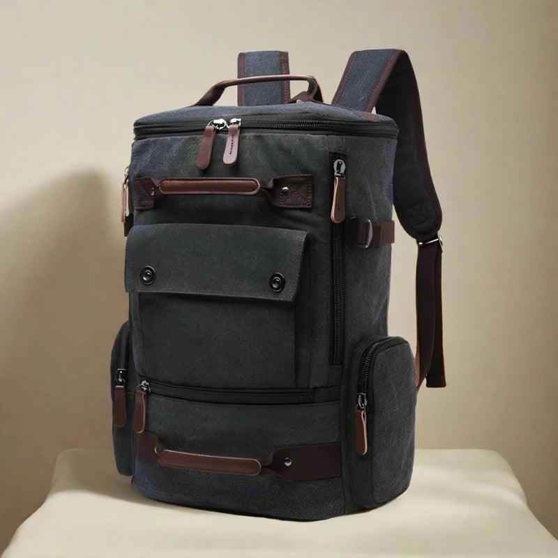TSB90 Cool Backpacks For Men - Vintage Canvas Large Capacity Bag - Touchy Style