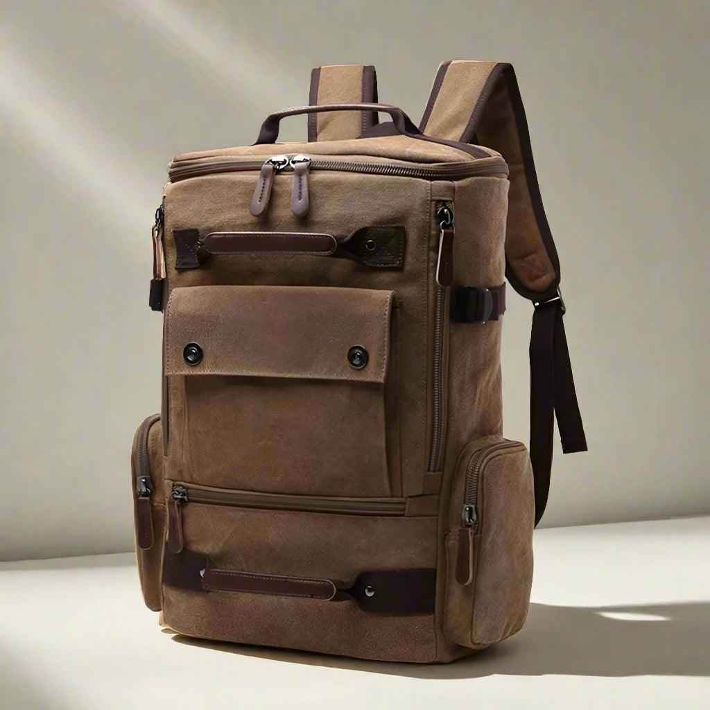 TSB90 Cool Backpacks For Men - Vintage Canvas Large Capacity Bag - Touchy Style