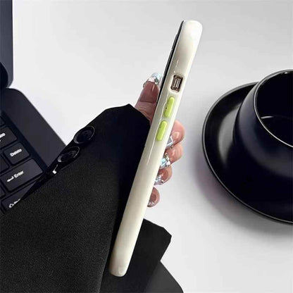 TSP103 Cute Phone Cases For iPhone 15 Pro Max, 14, 13, 12, and 11 - Cats Oval Bumper Transparent Back Cover - Touchy Style