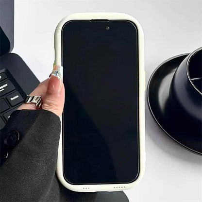 TSP103 Cute Phone Cases For iPhone 15 Pro Max, 14, 13, 12, and 11 - Cats Oval Bumper Transparent Back Cover - Touchy Style