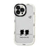 TSP103 Cute Phone Cases For iPhone 15 Pro Max, 14, 13, 12, and 11 - Cats Oval Bumper Transparent Back Cover - Touchy Style