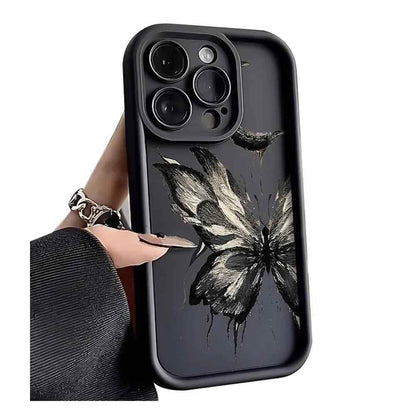 TSP116 Cute Phone Cases For iPhone 15, 14, 13, 12, 11 Pro Max, XS, XR, X, 8, 7 Plus, SE2, 14Pro, and 15Pro - Cool Butterfly Pattern - Touchy Style