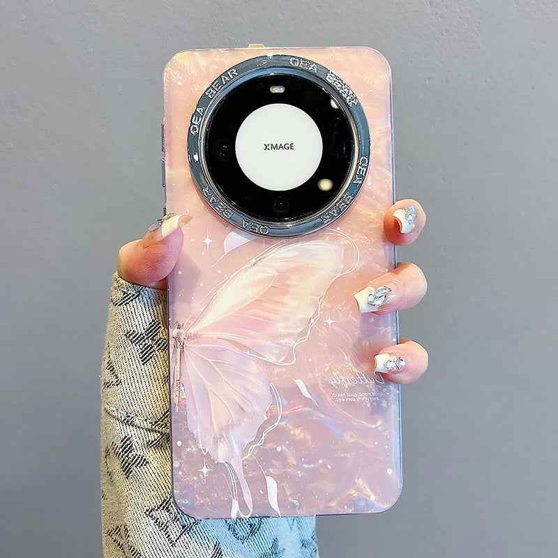 TSP162 Cute Phone Cases For Huawei P40, P50, P60, P70 Pro, Mate 60, 50, and 40 Pro - Shiny Glitter Cover - Touchy Style