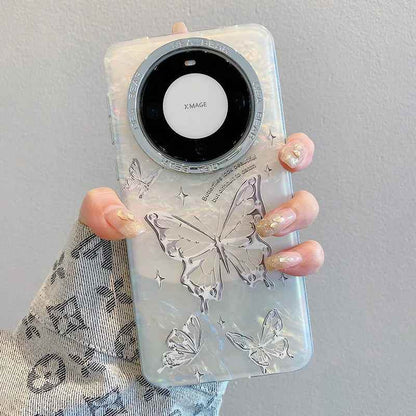 TSP162 Cute Phone Cases For Huawei P40, P50, P60, P70 Pro, Mate 60, 50, and 40 Pro - Shiny Glitter Cover - Touchy Style
