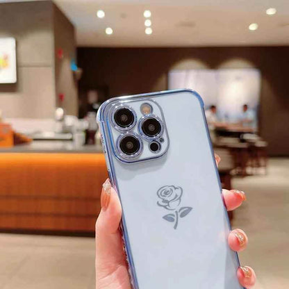 TSP32 Cute Phone Cases for iPhone 11, 12, 13, 14, 15 Pro Max, X, Xs Max - Soft Flower Silicone - Touchy Style