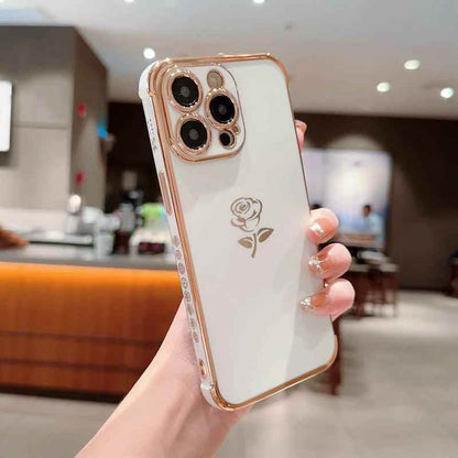 TSP32 Cute Phone Cases for iPhone 11, 12, 13, 14, 15 Pro Max, X, Xs Max - Soft Flower Silicone - Touchy Style