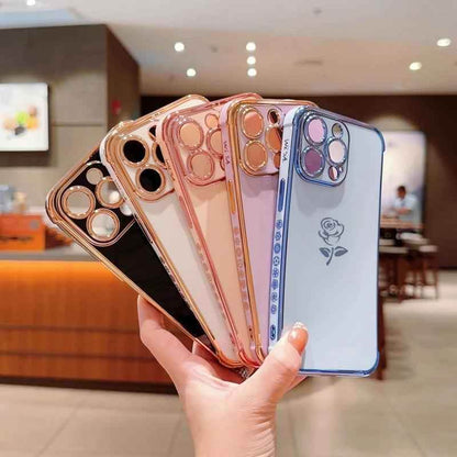 TSP32 Cute Phone Cases for iPhone 11, 12, 13, 14, 15 Pro Max, X, Xs Max - Soft Flower Silicone - Touchy Style
