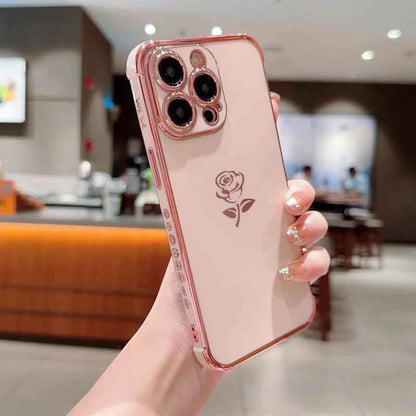 TSP32 Cute Phone Cases for iPhone 11, 12, 13, 14, 15 Pro Max, X, Xs Max - Soft Flower Silicone - Touchy Style