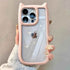 TSP38 Cute Phone Cases For iPhone 11, 12, 13, 14, 15 Pro Max - Soft Silicone Cat Ear Design - Bumper Cover - Touchy Style