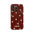 TSP69 Cute Phone Case For iPhone 11, 12, 13, 14, 15 Pro Max - Stylish Red Hearts - Wavy Pattern - Touchy Style