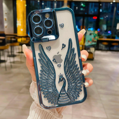 TSP8 Cute Phone Case for iPhone 15, 14, 13, 12 Pro Max, 15 Pro, and 11 - Angel Wings Transparent Cover - Touchy Style