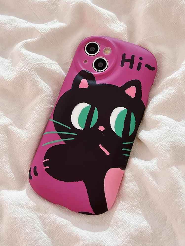 TSP99 Cute Phone Cases For iPhone 15, 14, 13, 11, and 12 Pro Max - Funny Lovely Cat Pattern - Touchy Style
