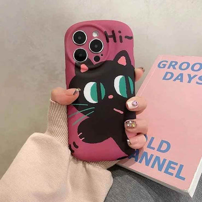 TSP99 Cute Phone Cases For iPhone 15, 14, 13, 11, and 12 Pro Max - Funny Lovely Cat Pattern - Touchy Style
