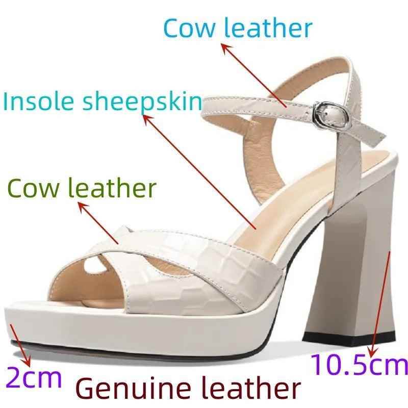 TSS37 Leather High Heels - Women&