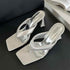 TSS39 Slides High Heels Sandals - Women&