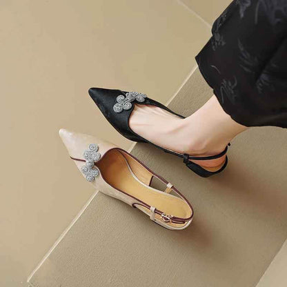 TSS43 Thick High Heel Sandals - Women&