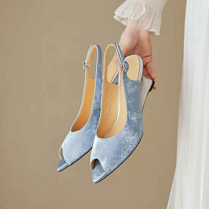 TSS49 Handmade Leather Pumps - Women&