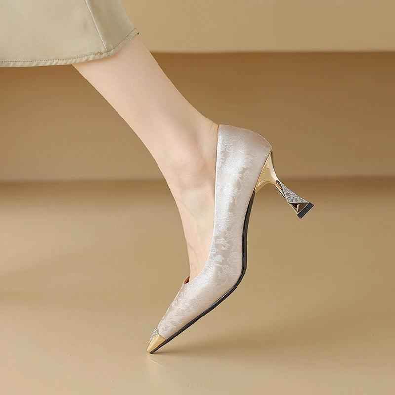 TSS54 Leather Pumps - High Heels - Women&