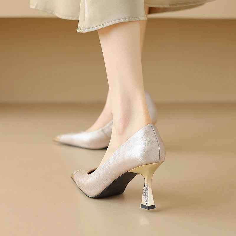 TSS54 Leather Pumps - High Heels - Women&