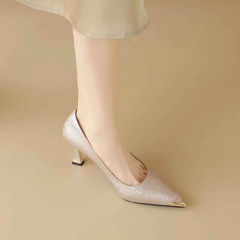 TSS54 Leather Pumps - High Heels - Women&