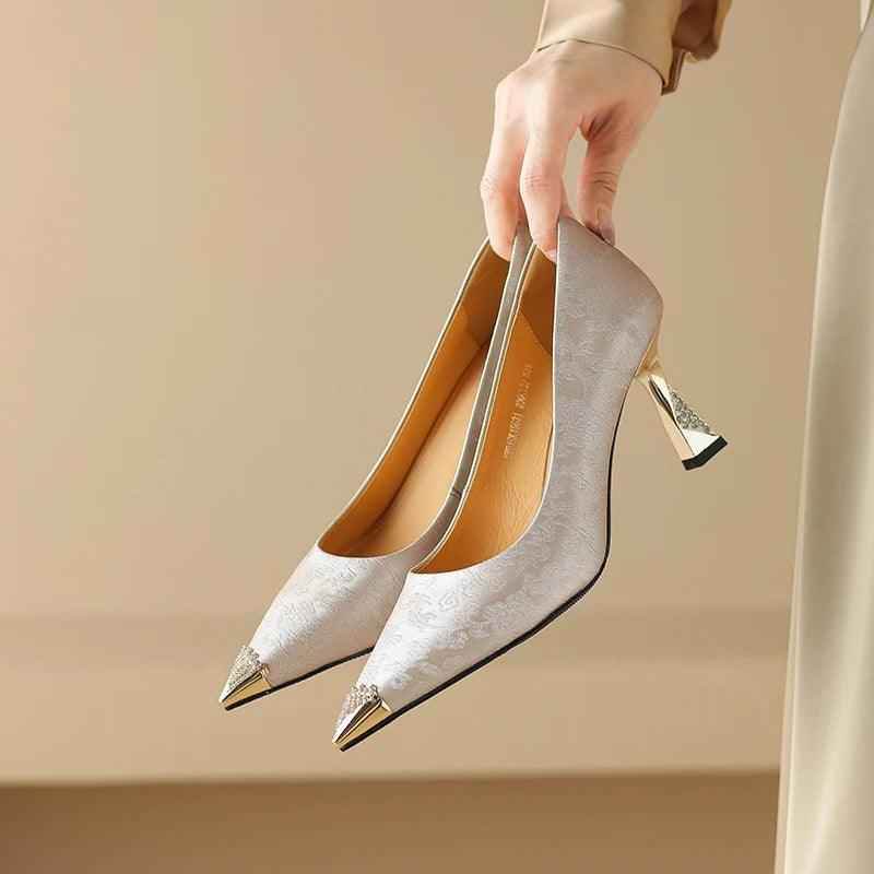 TSS54 Leather Pumps - High Heels - Women&