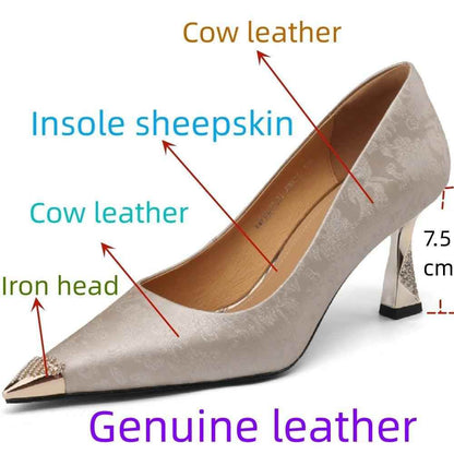 TSS54 Leather Pumps - High Heels - Women&
