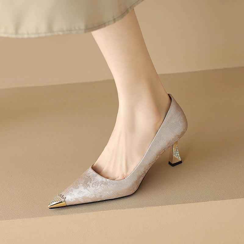 TSS54 Leather Pumps - High Heels - Women&