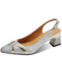 TSS58 Leather Heels Pumps Sandals - Women&