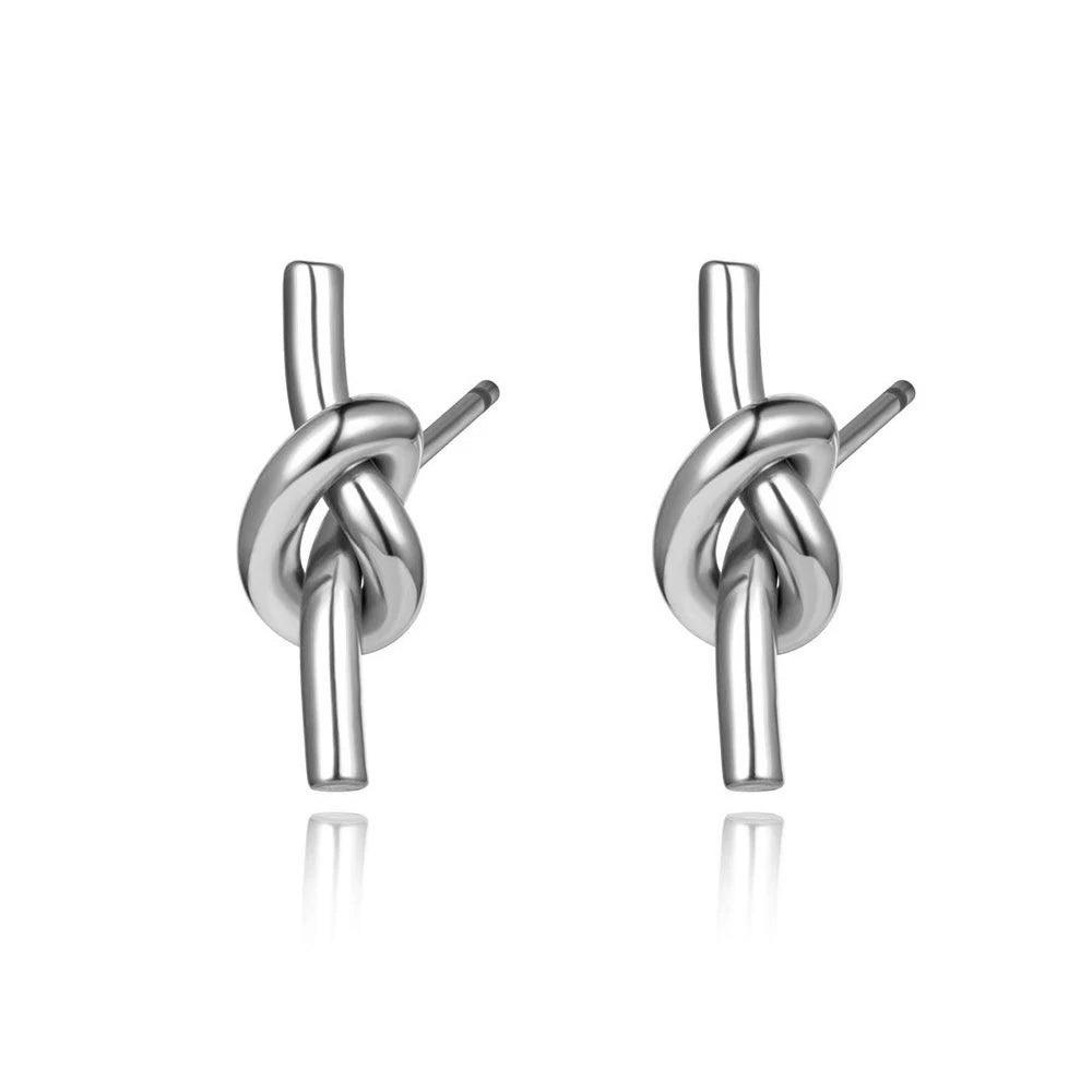 Twisted Fashion Wild Simple Earrings Charm Jewelry MS0515 - Touchy Style