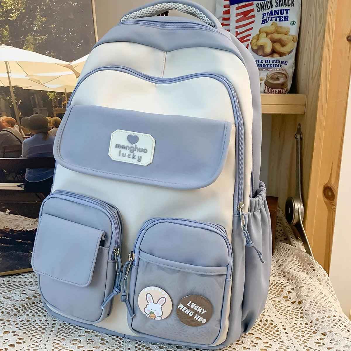 UCB233 Cool Backpack: Shoulder Bag for Women, Men, and Teens - Laptop Schoolbag - Touchy Style