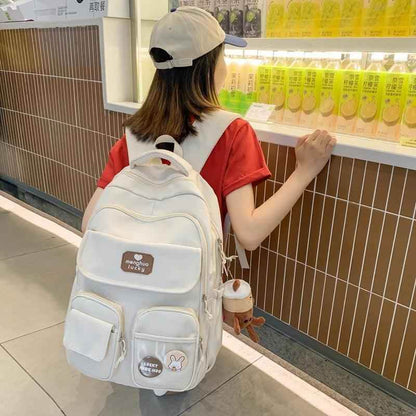 UCB233 Cool Backpack: Shoulder Bag for Women, Men, and Teens - Laptop Schoolbag - Touchy Style