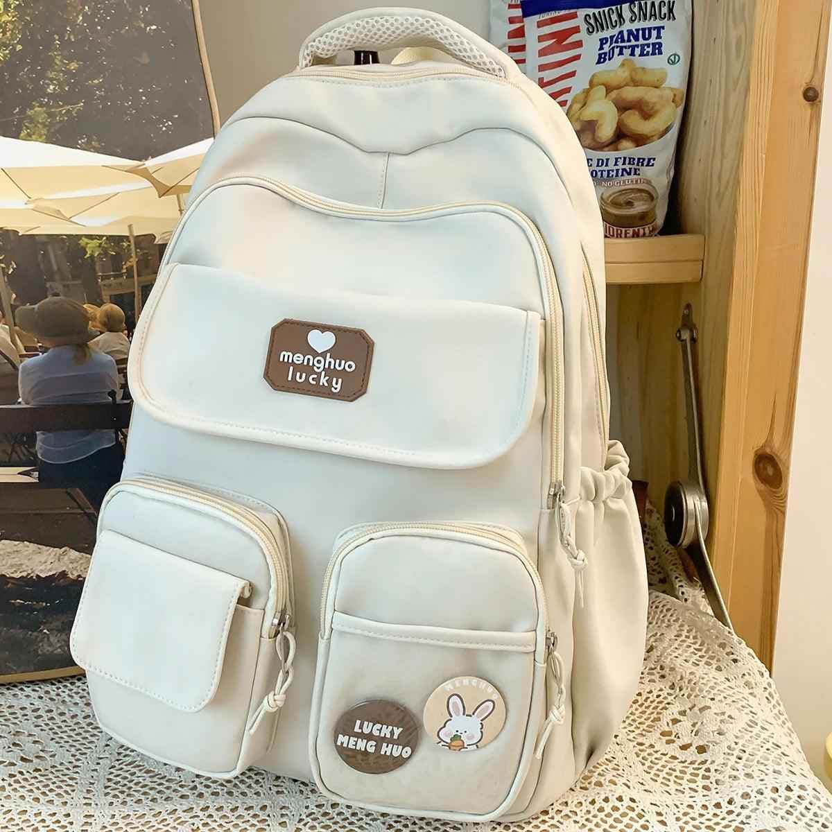 UCB233 Cool Backpack: Shoulder Bag for Women, Men, and Teens - Laptop Schoolbag - Touchy Style