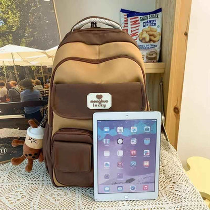 UCB233 Cool Backpack: Shoulder Bag for Women, Men, and Teens - Laptop Schoolbag - Touchy Style
