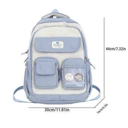 UCB233 Cool Backpack: Shoulder Bag for Women, Men, and Teens - Laptop Schoolbag - Touchy Style