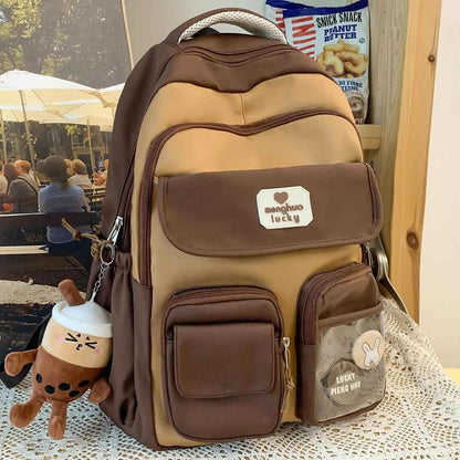 UCB233 Cool Backpack: Shoulder Bag for Women, Men, and Teens - Laptop Schoolbag - Touchy Style