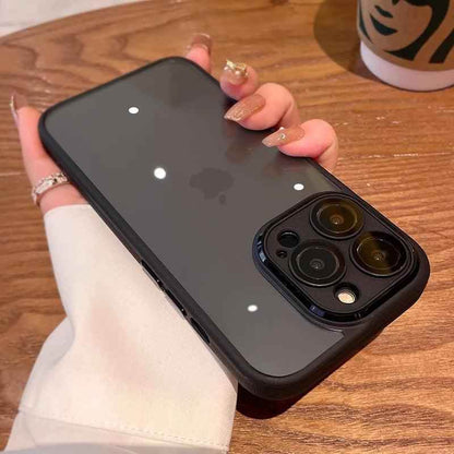 Ultra Thin Transparent Soft Cover Cute Phone Case with Silicone Bumper for iPhone 15, 14, 13, 12, 11 Pro Max, Mini - Touchy Style