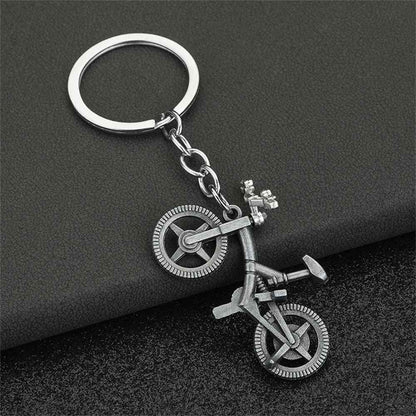 Unique Keychains - Simulation Bicycle - Mini Metal Bike Shaped Keyring - TSKC8 - Touchy Style