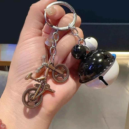 Unique Keychains - Simulation Bicycle - Mini Metal Bike Shaped Keyring - TSKC8 - Touchy Style