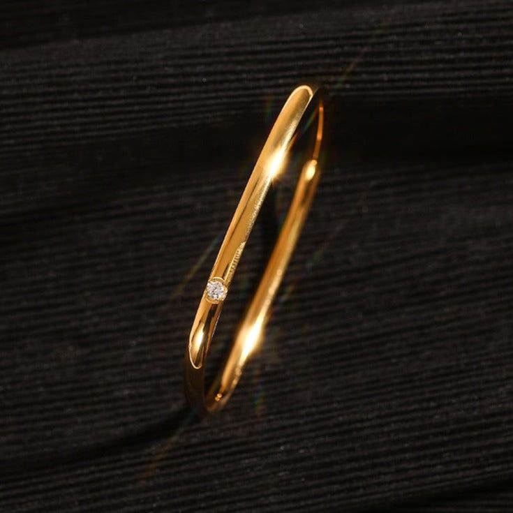 Vintage Luxury Steel Zircon Bracelets Charm Jewelry - Fashion RC357 - Touchy Style .