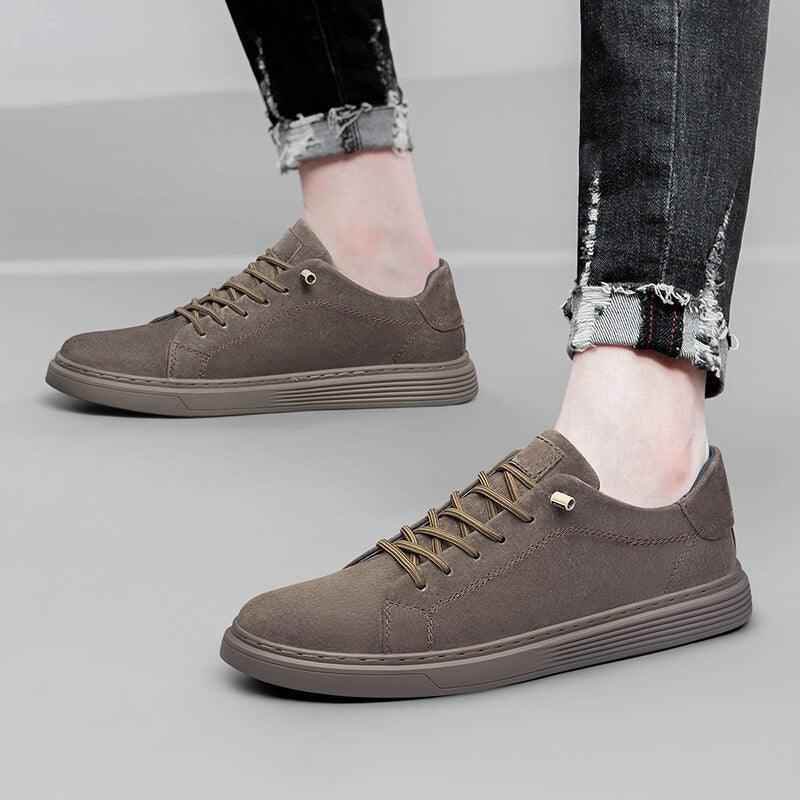 Vulcanized Leather Men&