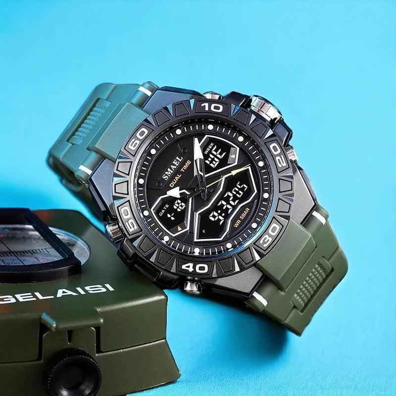 Waterproof Sport Quartz Wristwatches: SCW8070 Men&