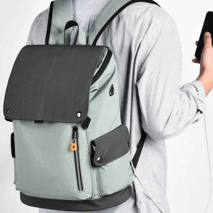 Waterproof Travel Cool Backpack Men Solid Laptop School Bag pack Student Large Casual Camouflage Stripe Plaid Star Back Bags - Touchy Style