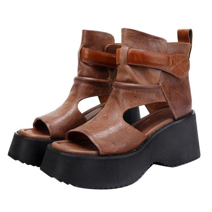 Women's Casual Shoes - Leather Sandals, Pumps, Ankle Boots (FC124)