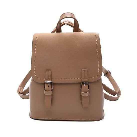 XA1139H Leather Patchwork Cool Backpack: Fashion Multifunction Bag - Touchy Style