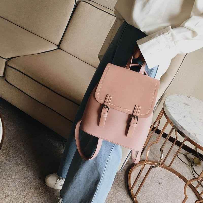 XA1139H Leather Patchwork Cool Backpack: Fashion Multifunction Bag - Touchy Style
