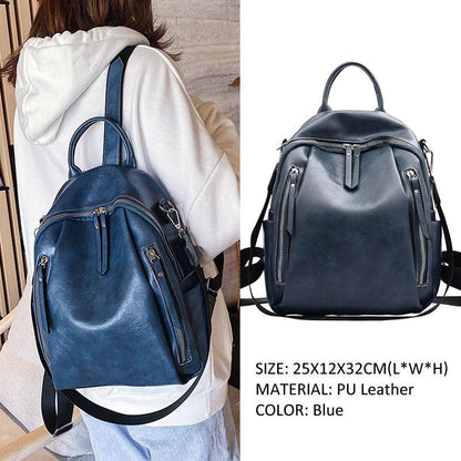 XA216H Cool Backpack: High-Quality Leather Shoulder Bag - Touchy Style .