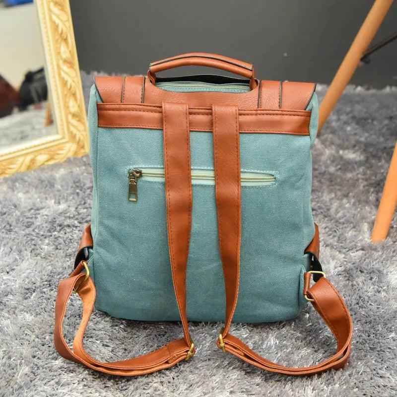 XA29H Vintage Canvas Cool Backpacks: School Bags for Teenage Girls - Touchy Style