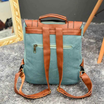 XA29H Vintage Canvas Cool Backpacks: School Bags for Teenage Girls - Touchy Style