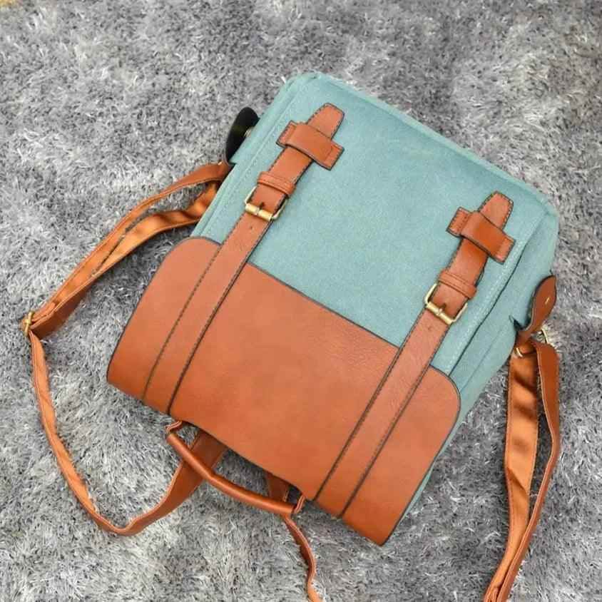 XA29H Vintage Canvas Cool Backpacks: School Bags for Teenage Girls - Touchy Style .