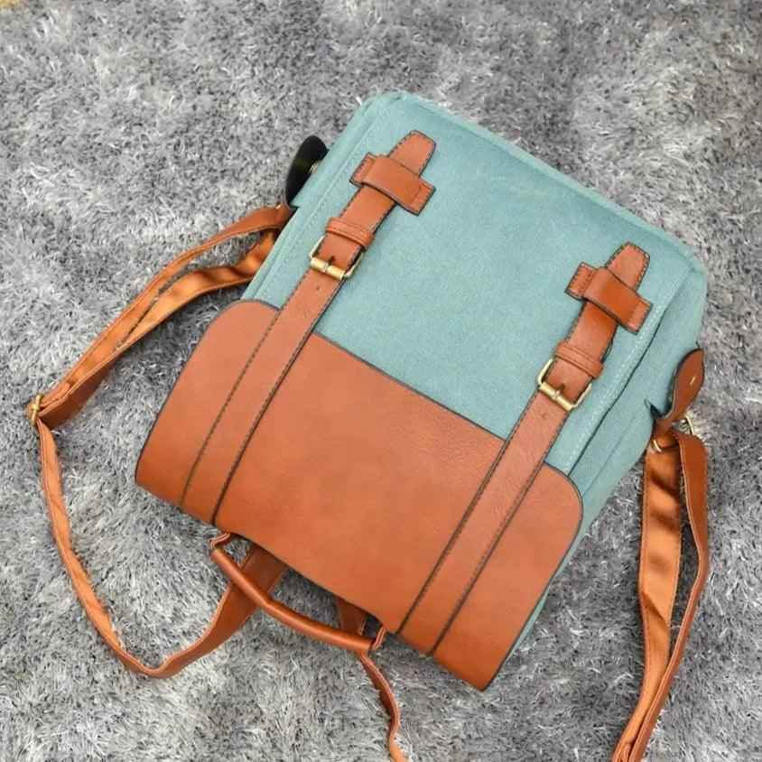 XA29H Vintage Canvas Cool Backpacks: School Bags for Teenage Girls - Touchy Style